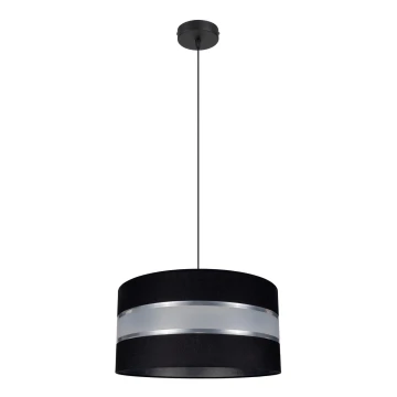 Lampadario a sospensione con filo CORAL 1xE27/60W/230V nero