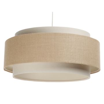 Lampadario a sospensione con filo DOBLO 1xE27/60W/230V beige/color crema