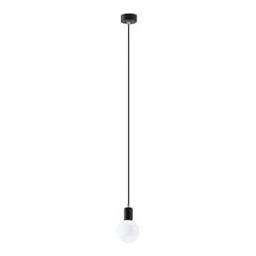 Lampadario a sospensione con filo EDISON 1xE27/60W/230V nero