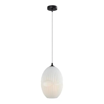 Lampadario a sospensione con filo ELLIPTIC 1xE27/11W/230V bianco