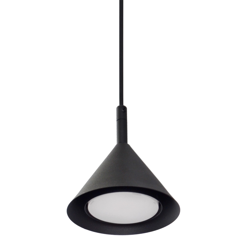 Lampadario a sospensione con filo ETNA 3xGX53/10W/230V nero