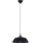 Lampadario a sospensione con filo FRIKA 1xE27/15W/230V diametro 34 cm nero