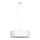 Lampadario a sospensione con filo GARDA 1xE27/60W/230V diametro 40 cm bianco