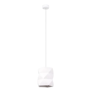 Lampadario a sospensione con filo GOBI 1xE27/15W/230V ceramiche