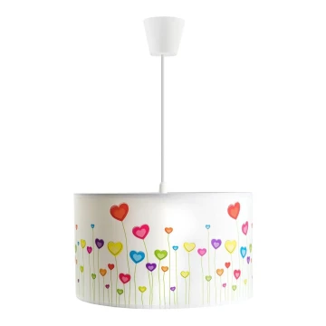 Lampadario a sospensione con filo HEARTS 1xE27/60W/230V