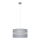 Lampadario a sospensione con filo HELEN 1xE27/60W/230V diametro 40 cm grigio/argento