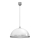 Lampadario a sospensione con filo KITCHEN 1xE27/15W/230V bianco/cromo