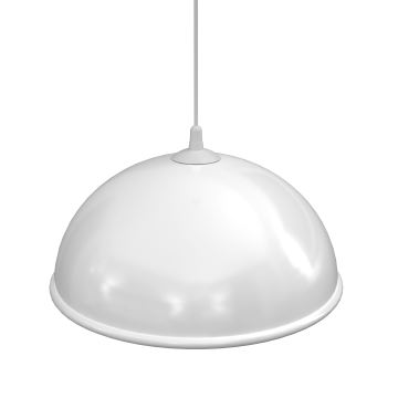 Lampadario a sospensione con filo KITCHEN 1xE27/15W/230V bianco