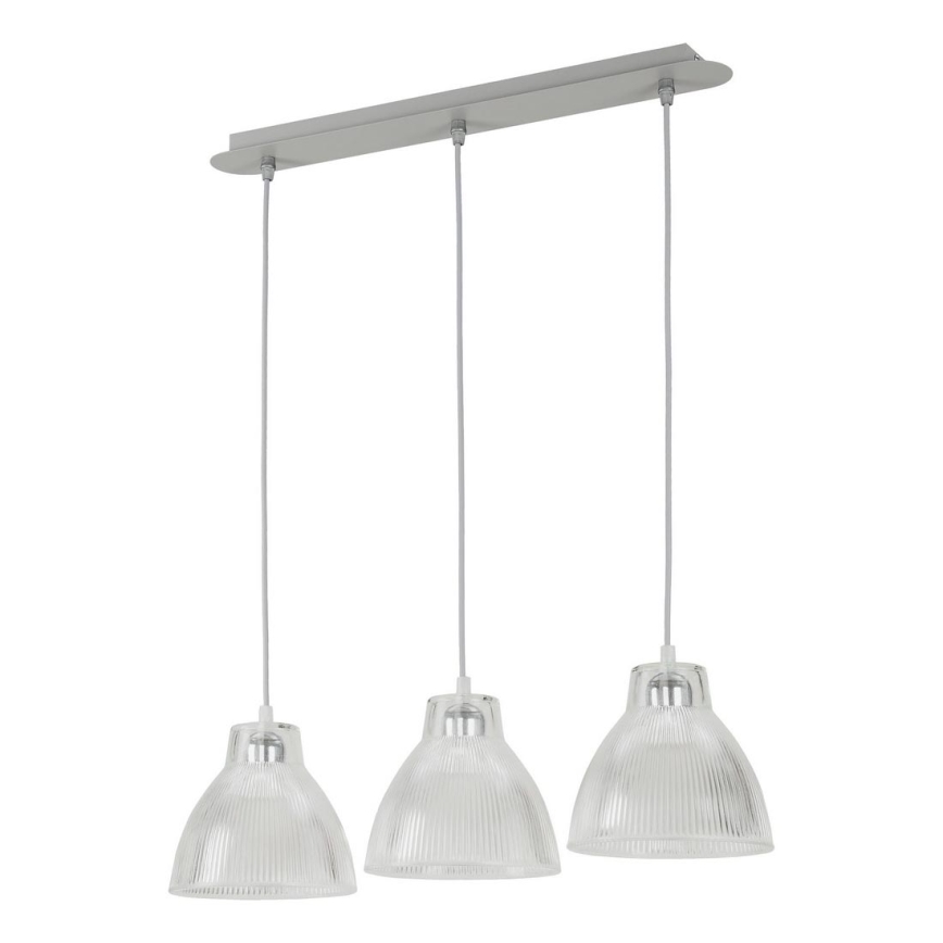 Lampadario a sospensione con filo KIWI 3xE27/60W/230V