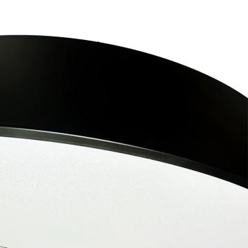 Lampadario a sospensione con filo LED dimmerabile LED/50W/230V 3000-6500K nero + telecomando