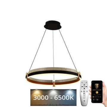 Lampadario a sospensione con filo LED dimmerabile LED/80W/230V 3000-6500K + telecomando