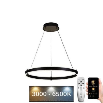 Lampadario a sospensione con filo LED dimmerabile LED/85W/230V 3000-6500K + telecomando