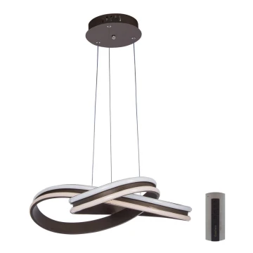 Lampadario a sospensione con filo LED dimmerabile LED/96W/230V diametro 54 cm + telecomando