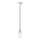 Lampadario a sospensione con filo LEONARDO ROPE 1xE27/10W/230V bianco