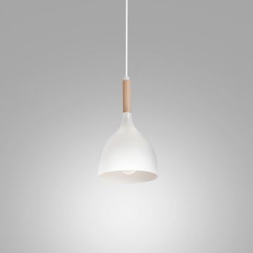 Lampadario a sospensione con filo NOAK WOOD 1xE27/60W230V