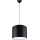 Lampadario a sospensione con filo NOVA 1xE27/15W/230V diametro 30 cm nero