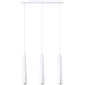 Lampadario a sospensione con filo PRYSM 3xG9/8W/230V bianco