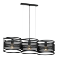 Lampadario a sospensione con filo RIM 3xE27/60W/230V