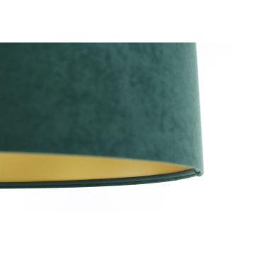 Lampadario a sospensione con filo SWING 1xE27/60W/230V verde/oro