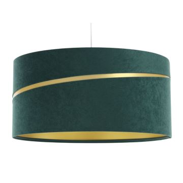 Lampadario a sospensione con filo SWING 1xE27/60W/230V verde/oro