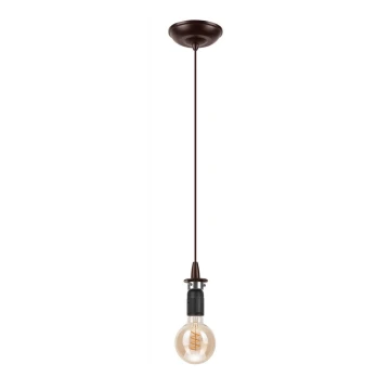 Lampadario a sospensione con filo TINA 1xE27/60W/230V bronzo