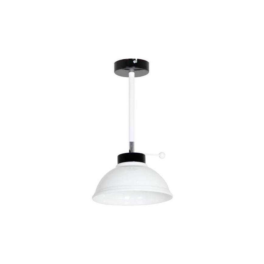 Lampadario a sospensione con supporto rigido FACTOR WHITE 1xE27/15W/230V