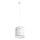 Lampadario a sospensione per bambini FAIRY 1xE27/15W/230V diametro 30 cm fata