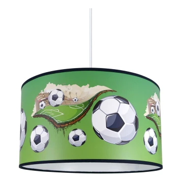 Lampadario a sospensione per bambini FOOTBALL 1xE27/60W/230V