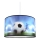 Lampadario a sospensione per bambini FOOTBALL 1xE27/60W/230V