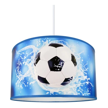 Lampadario a sospensione per bambini FOTBALL 1xE27/60W/230V