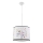 Lampadario a sospensione per bambini OWLS 1xE27/15W/230V diametro 40 cm gufi