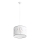 Lampadario a sospensione per bambini PRINCESS 1xE27/15W/230V diametro 40 cm principessa