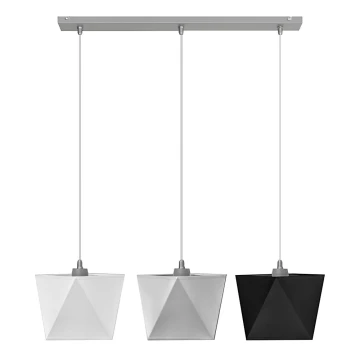 Lampadario ADAMANT 3xE27/60W/230V 3 colori