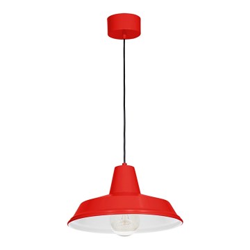 Lampadario CLASS 1xE27/60W/230V rosso