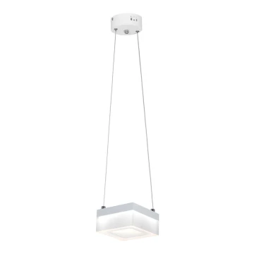 Lampadario LED a sospensione con filo CUBO LED/12W/230V quadrato