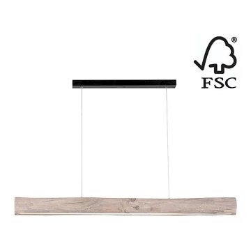 Lampadario LED a sospensione con filo dimmerabile LUCAS LED/33W/230V - certificato FSC