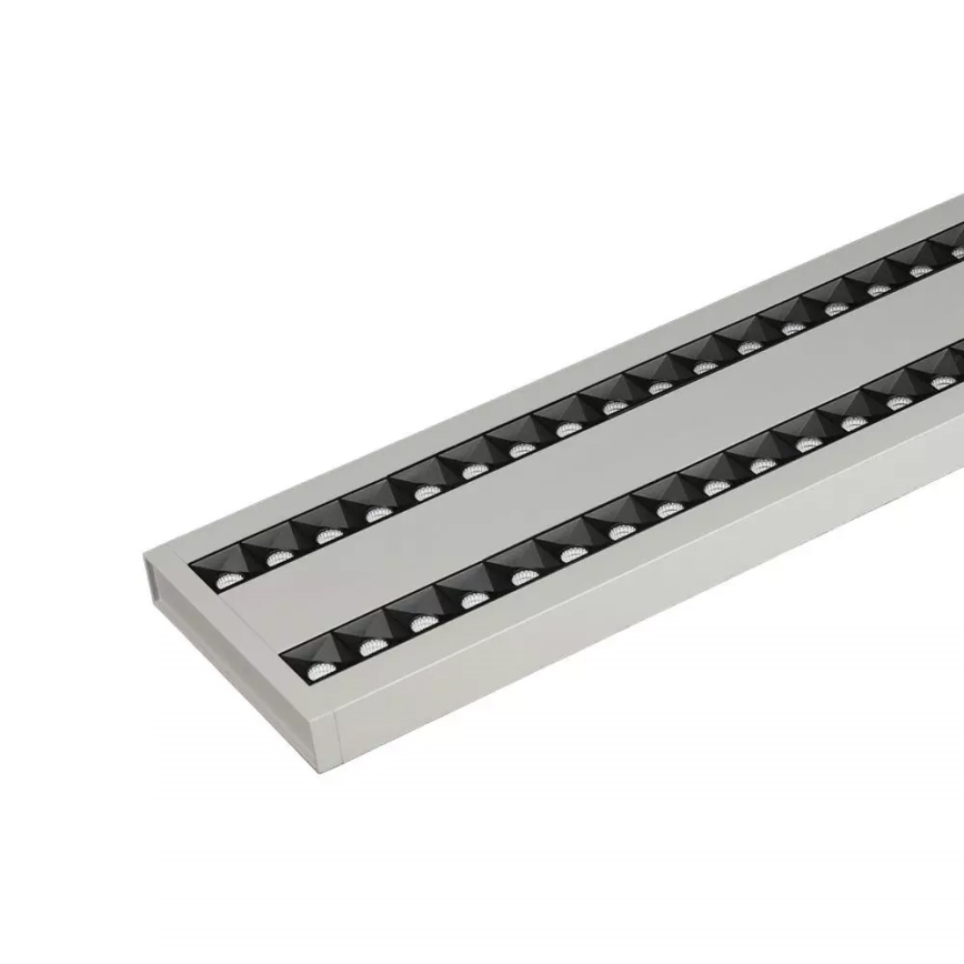 Lampadario LED a sospensione con filo dimmerabile SAMSUNG CHIP LED/60W/230V 4000K argento