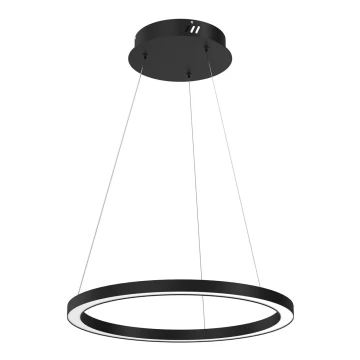 Lampadario LED a sospensione con filo GALAXIA LED/26W/230V nero