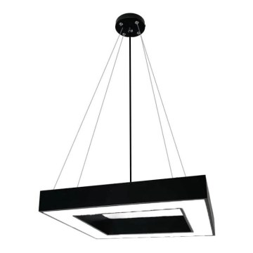 Lampadario LED a sospensione con filo LED/55W/230V 4000K 80x80 cm