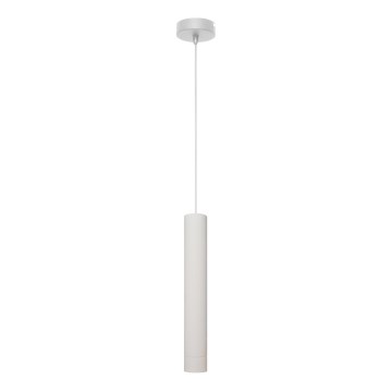 Lampadario LED a sospensione con filo TUBA 1xGU10/4,8W/230V bianco