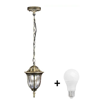 Lampadario LED da esterno FLORENCJA 1xE27/10W/230V IP43