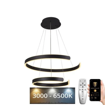 Lampadario LED Dimmerabile su cavo LED/120W/230V 3000-6500K + telecomando