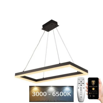 Lampadario LED Dimmerabile su cavo LED/40W/230V 3000-6500K + telecomando