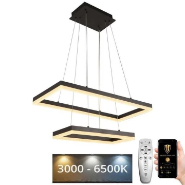 Lampadario LED Dimmerabile su cavo LED/65W/230V 3000-6500K + telecomando