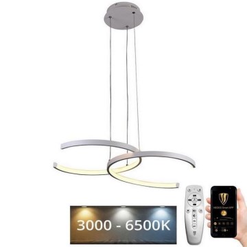 Lampadario LED Dimmerabile su filo LED/50W/230V 3000-6500K + telecomando