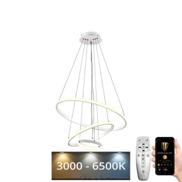 Lampadario LED Dimmerabile su filo LED/90W/230V 3000-6500K + telecomando