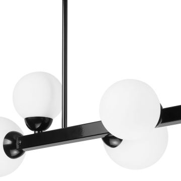 Lampadario on a pole ASTRO 6xG9/5W/230V nero