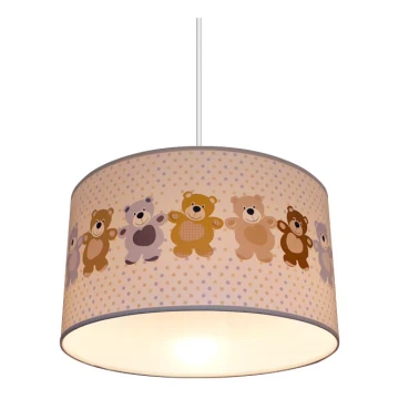 Lampadario per bambini ORSO 1xE27/60W/230V