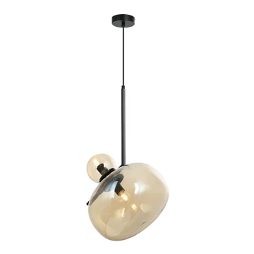 Lampadario sospensione con filo VESTA 1xE27/7W/230V + 1xG9/3W/230V beige