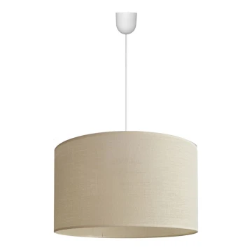 Lampadario su corda ALBA 1xE27/60W/230V d. 45 cm beige